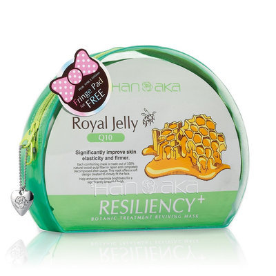 HANAKA - Botanic Treatment Reviving Mask (Royal Jelly + Q10) 5 pcs