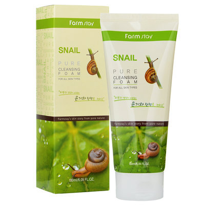 Farm Stay - Snail Pure Cleansing Foam 180ml