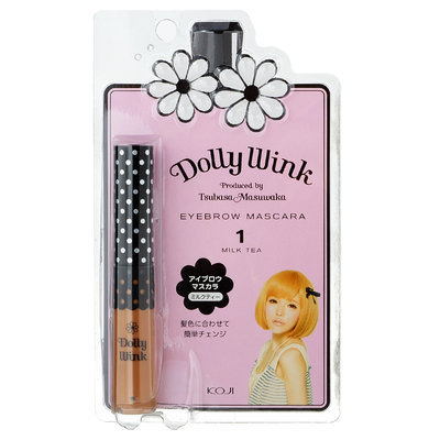 Koji Dolly Wink Eyebrow Mascara 01 Milk Tea