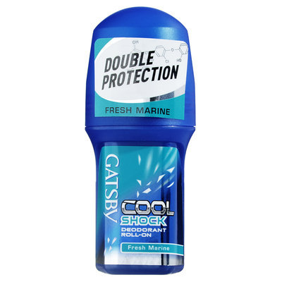 Mandom - Gatsby Cool Shock Deodorant Roll-On (Fresh Marine) 50ml