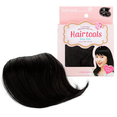 Etude House - Hot Style Hair Tools Natural Bangs (#01 Deep Black) 1 pc