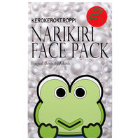 Sanrio - Narikiri Face Pack Facial Beauty Mask (Kerokerokeroppi) (Pearl Essence) 2 pcs