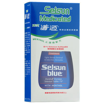 Mentholatum - Selsun Blue Medicated 325ml/11 oz