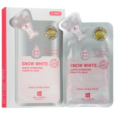 Medicos-V Essential Mask - Snow White (White Hydrating) 10x25g
