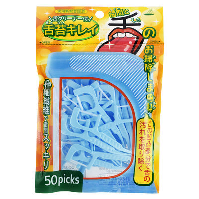 Annecy - Dental Floss Stick (Tongue) 50 pcs