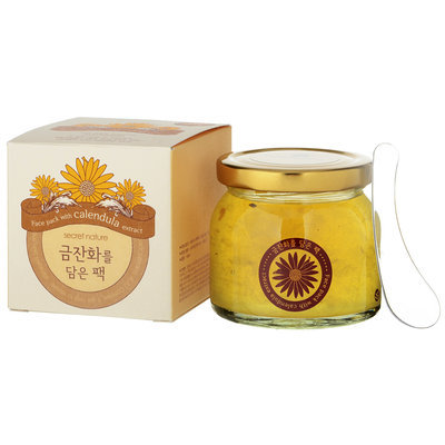 Secret Nature Face Pack With Calendula Extract 130ml/4.39oz