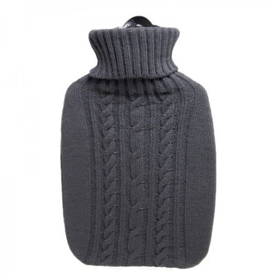 Hugo Frosch - Grey Knitted Hot Water Bag (1.8L) 1 pc