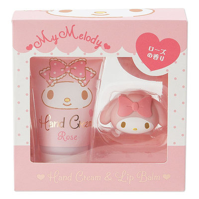 Sanrio - My Melody Hand Cream & Lip Balm Set 2 pcs