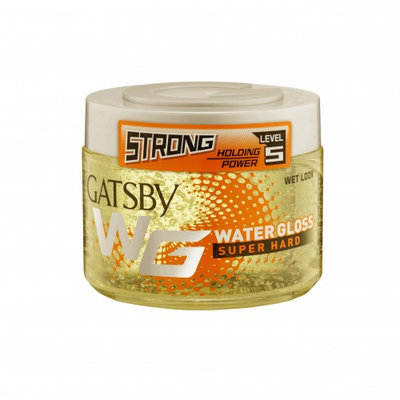 Mandom - Gatsby Water Gloss Wet Look Gel (Super Hard) (Yellow) 30g