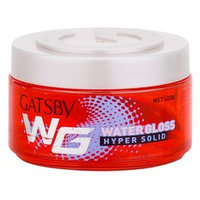 Mandom - Gatsby Water Gloss Wet Look Gel (Hyper Solid) (Red) 75g