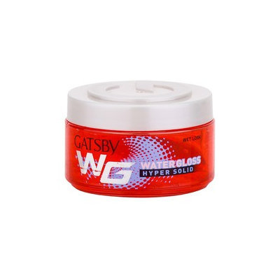 Mandom - Gatsby Water Gloss Wet Look Gel (Hyper Solid) (Red) 75g