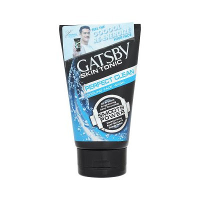 Mandom - Gatsby Cooling Face Wash (Perfect Clean) (Blue) 100g