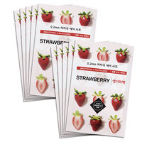Etude House - 0.2 Therapy Air Mask (Strawberry) 10 pcs