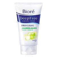 Bioré Deep Free Facial Foam (AHA Malic Acid)