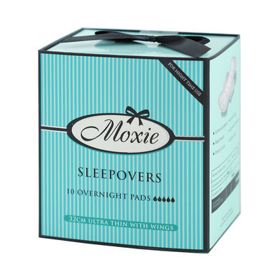 Moxie - Sleepovers Overnight Pads 32cm 10 pcs