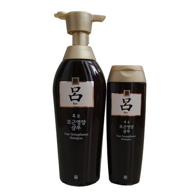 Ryoe - Hair Strengthener Shampoo Set (Black): Shampoo 400ml + Shampoo 180ml 2 pcs
