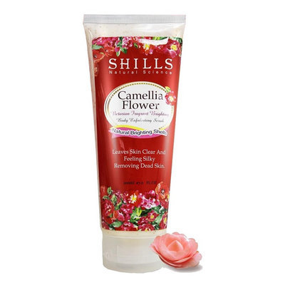Shills - Cherry Camellia Flower Fragrant Brighing Body Exfoliating Scrub 200ml