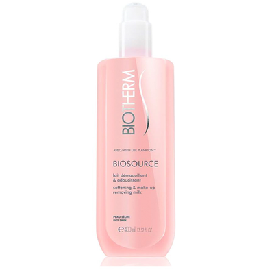 Biotherm Biosource Softening & Make-Up Removing Milk - For Dry Skin 400ml/13.52oz