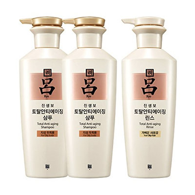 Ryoe - Total Anti Aging Shampoo Set For Oily Hair 400ml x 1
