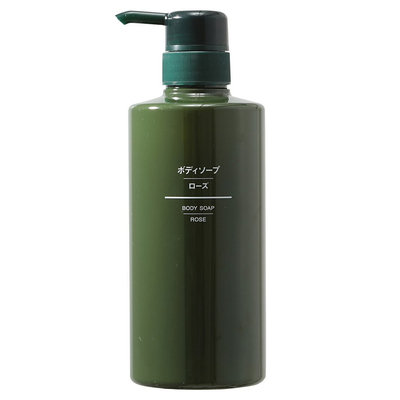 MUJI - Bath Soap (Rose) 500ml