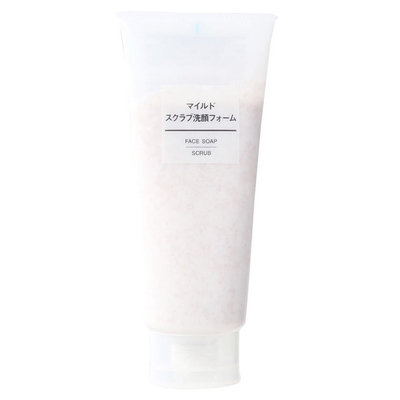 MUJI - Mild Scrub Face Soap 200g