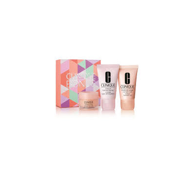 Clinique Bonus Set: Foaming Cleanser + Thirst Relief + Overnight Mask