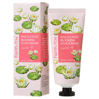 Farm Stay - Pink Flower Blooming Hand Cream (Water Lily) 100ml