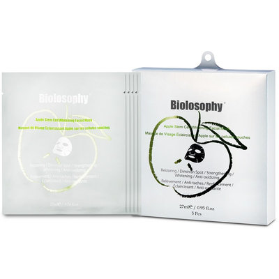 o'Naomi - Biolosophy Apple Stem Cell Whitening Facial Mask 10 pcs