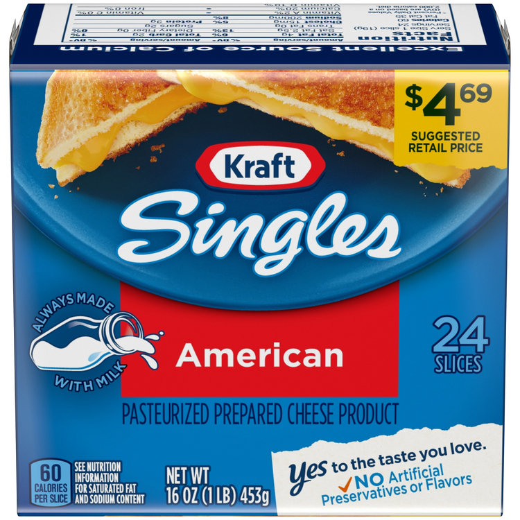 Kraft American Processed Cheese Slices Reviews 2019
