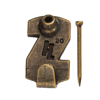HangZ 30002 Gallery Picture Hooks - 20 lb. - 4 Pack