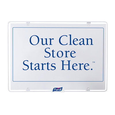 Wipes Station Sign - Our Clean Store