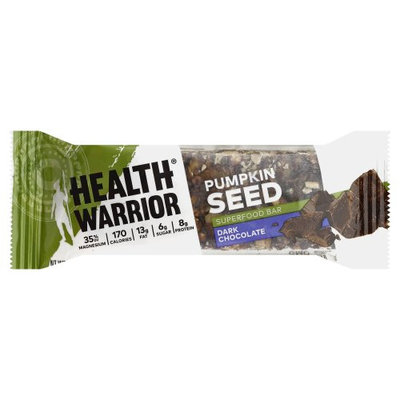 Health Warrior Dark Chocolate Pumpkin Seed Bar 1.23 oz