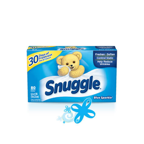 Snuggle® Original Blue Sparkle® Dryer Sheets