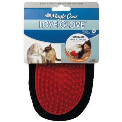 Four Paws Magic Coat Love Glove Grooming Mitt