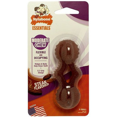 Nylabone Moderate Chew DiamondyChew Steak, X-Small