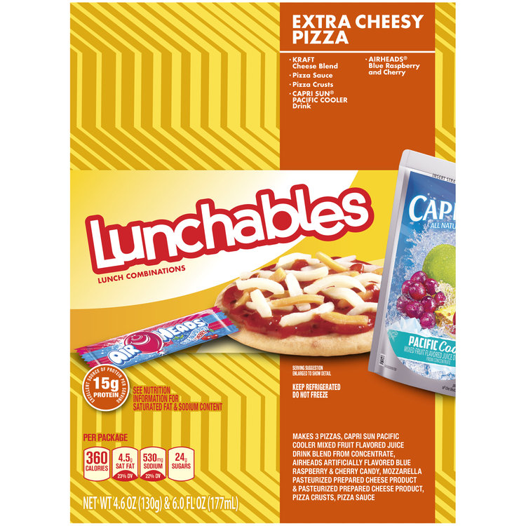 Lunchables Extra Cheese Pizza Convenience Meal Reviews 2019