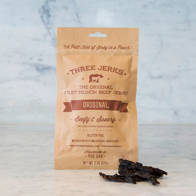 Three Jerks Original Flavor, Beef & Savory