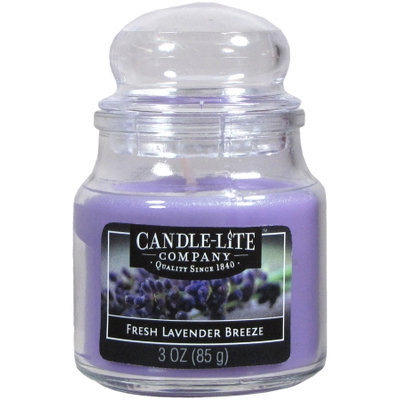 Candle lite 3827404 3 oz Fresh Lavender Breeze Jar Candle Pack of 12