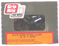 Prime Source 2in. Black Coarse Drywall Screws 2CDWS1