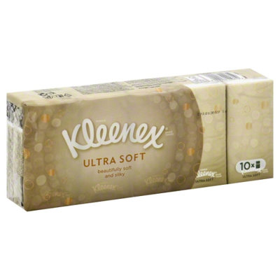 Paper Products: Kleenex Tissues Pocket Pack 10 Pack