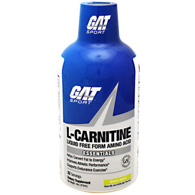 GAT Sport L-Carnitine 1500 - 16oz Green Apple