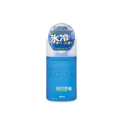 Mandom - Gatsby Deodorant Aqua Ice-Type Cold Citrus (Blue) 160ml