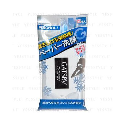 Mandom - Gatsby Facial Paper (Ice-Type) 15 sheets