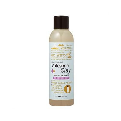 The Face Shop - Volcanic Clay Powder in Toner 200ml
