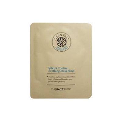 The Face Shop Sebum Control Soothing Mask Sheet