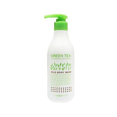 The Face Shop Green Tea Mild Body Wash 670ml