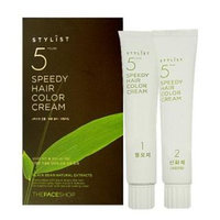 The Face Shop Stylist Speedy Hair Color Cream (Natural Brown)