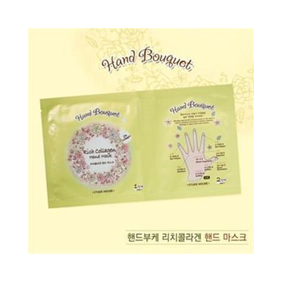 Etude House - Hand Bouquet Rich Collagen Hand Mask (P) 5 sets