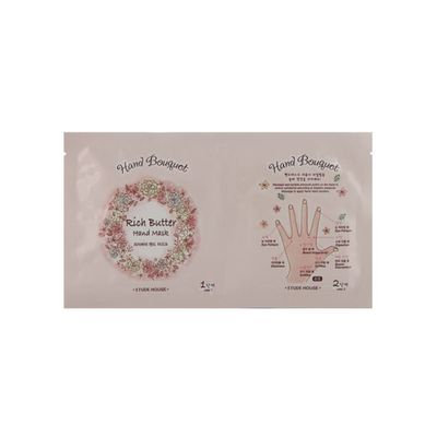 Etude House - Hand Bouquet Rich Butter Hand Mask 5 sets