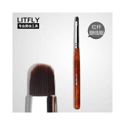 Litfly Ultra Fine Eye Liner Brush (Red) 1 pc